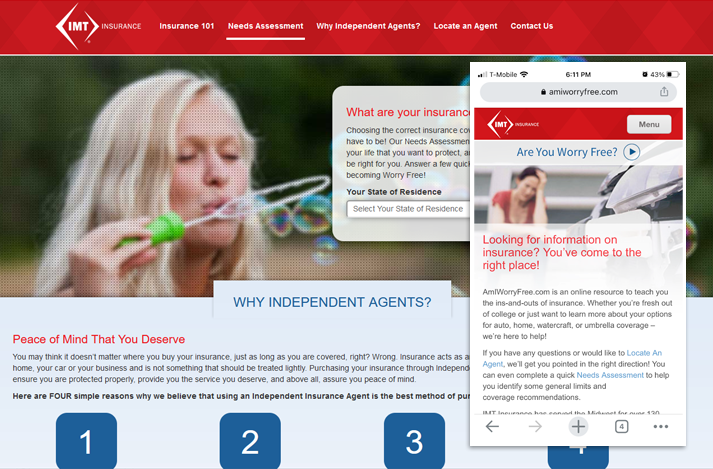 Am I Worry Free Website 